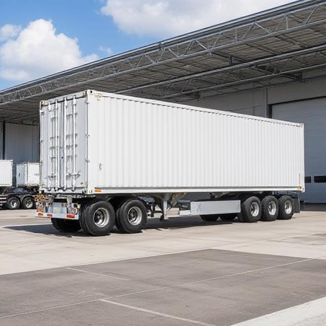 H2 Bundled Container Transport Trailer 