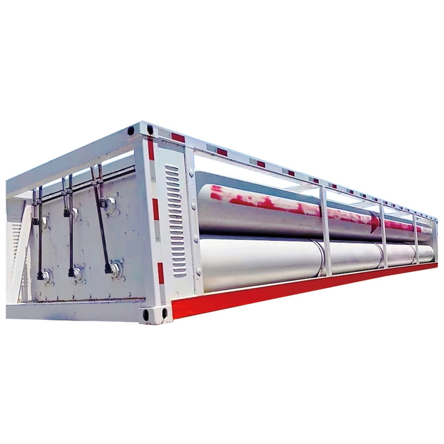 CNG Tube Skid and Compressor for CNG station Applications Efficient Natural Gas Solution
