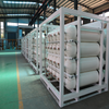 High Capacity CNG Ground Cascade Storage Industrial Gas Storage Skid