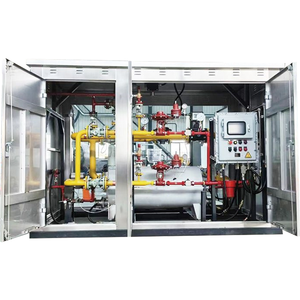 Customized 500Nm3/h - 5000Nm3/h Dual Stage Kimray Regulator Natural Gas CNG Prms Gas Pressure Regulating And Metering Station