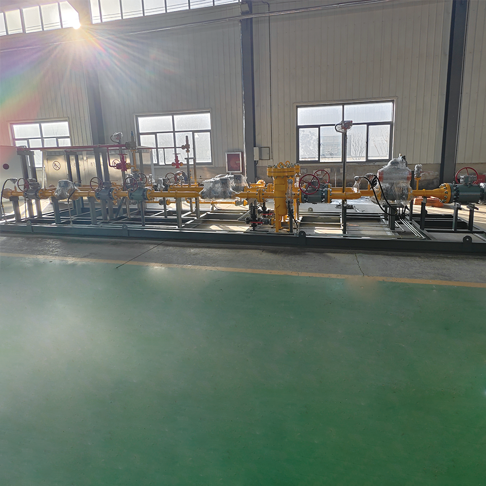 CNG Integrated filling station