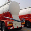 3 Axles 38cbm Alumimum Alloy Bulk Cement Semi Trailer Powder Tanker Trailer Transport Truck Delivery Truck