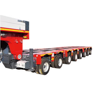 Hydraulic Axle Modular Trailer Heavy-Duty Multi-Axle Transport Solution for Oversized and Heavy Cargo