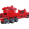 Wind Blade Trailer for Wind Farm Transport Heavy-Duty Hydraulic Steering System and High-Strength Chassis