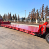 Gooseneck Lowbed Trailer for Transporting Heavy Equipment Ideal for Excavators Loaders Harvesters and Large Machinery