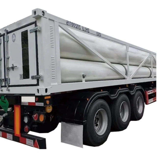 Hydrogen Skeleton Semi Trailer 