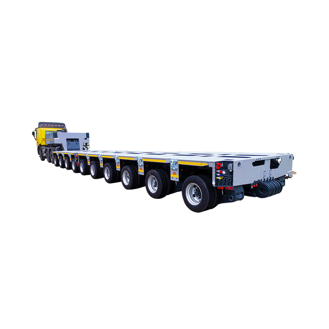 400 Tons Hydraulic Steering Modar Trailer Mti-axle Design for Cargo & Utility Use
