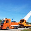 Affordable Blade Trailer Wind Energy Transport Trailer Hydraulic Steering Blade Truck Trailer 