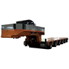 Multi-Axle Heavy Duty Hydraulic Suspension Semi-Trailer for Heavy Equipment Transport High-Performance Truck Trailer