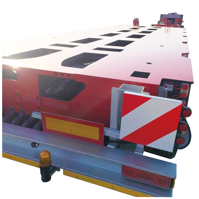 Cargo Truck Turbine Transformer Transportation 500 Tons Hydraulic Modular Axis Flatbed Truck Trailer