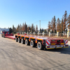 Cargo Truck Turbine Transformer Transportation 500 Tons Hydraulic Modular Axis Flatbed Truck Trailer