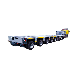400 Tons Hydraulic Steering Modar Trailer Mti-axle Design for Cargo & Utility Use