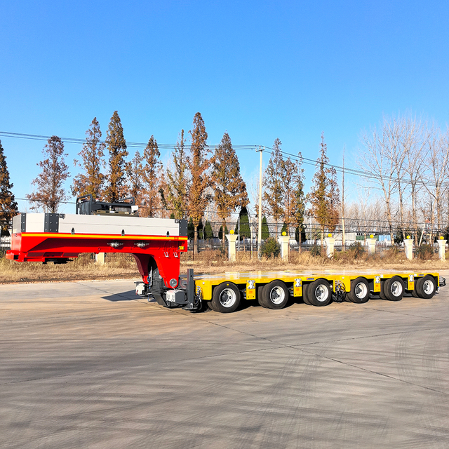 Detachable Gooseneck 300 Ton Lowbed Truck Trailer Transformer Transportation Semi Trailer Cargo Utility Trailers