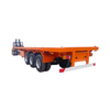 20FT 40FT 45FT 2 Axle 3 Axles Gooseneck Skeleton Chassis Shipping Container Semi Truck Trailer