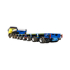 Hydraulic Steering And Lifting Function Overweight Multi Axle Large Goods Utility Trailer