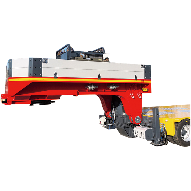 4 Axle 80 120 Ton Detachable Gooseneck Flatbed Hydraulic Axle Lowbed Truck Trailer