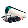 Air Compressor 50 Ton Tanker Storage Tank Dry Powder Bulk Cement Semi Truck Trailer