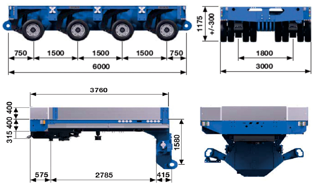 Hydraulic Modular Trailer (4)