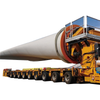 Heavy Duty 360 Degree Rotary Windblade Transport Euipment Tower Blades Windmill Turbine Semi Trailer