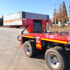 Multi Axles 200 400 Tons Gooseneck Heavy Truck Long And Overweight Cargo Hydraulic Modular Lowbed Truck Trailer 