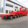 Extendable Windmill Rotor 70meter Blade Lifter Wind Blade Turbine Trailer 