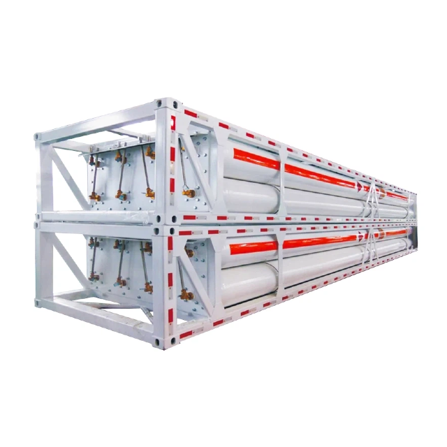 Hydrogen Skeleton Semi Trailer 