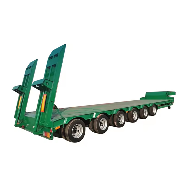 200ton Transport Transformer Compressor Power Energy Flatbed Lowbed Lowboy Hydraulic Modular Truck Semi Trailer