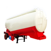 3 Axles V Shape Dry Powder Bulk Cement Carrier Efficient Powder Tanker Truck Trailer