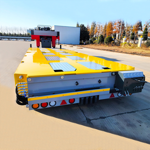 Multi Axles Compatible with Goldhofer Type Hydraulic Steering Modular Flatbed Truck Trailer
