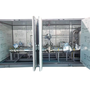 900nm3/H Emerson Regulator Stainless Steel Material SS304 Natural Gas CNG Pressure Reduction and Metering Skid Prms Pru in Russia