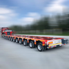 300 Tons Extendable Widened Multi Axle Flatbed Cargo Utility Hydraulic Modular Semi Trailer
