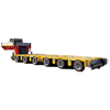Extendable Gooseneck 200 Tons Multi Axle Flatbed Hydraulic Modular Semi Trailer