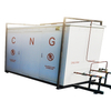5000nm3/H Pressure Regulating Skid And Metering Unit CNG Prms Pru with Heater Siemens PLC Cabinet