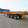 Customized 20ft 40FT Container Truck Vehicle Flatbed Skeleton Truck Trailer in Africa