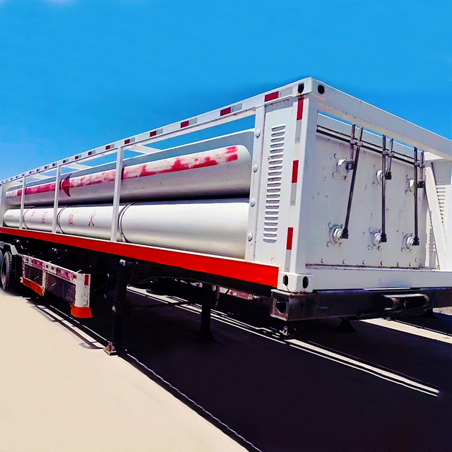 CNG Tube Skid and Compressor for CNG station Applications Efficient Natural Gas Solution