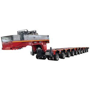Detachable Gooseneck 300 Ton Lowbed Truck Trailer Transformer Transportation Semi Trailer Cargo Utility Trailers