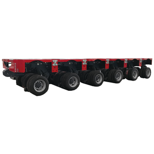 Hydraulic Axle Trailer ISO9001 Certified High-Strength Steel OEM Available