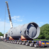 Super Long Length 108 meters Blades Wind Blade Transportation Hydraulic Modular Trailer