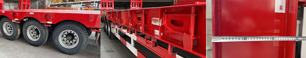 lowboy semi trailer (2)