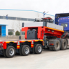 300 Tons Extendable Widened Multi Axle Flatbed Cargo Utility Hydraulic Modular Semi Trailer