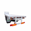 3 Axle 40FT Container Vehicle Dangerous Goods Bulk Caroges Transportation Skeleton Truck Flatbed Truck Semi Trailer
