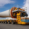 Affordable Blade trailer Wind Energy Transport Trailer Hydraulic Steering Blade Trailer for Mountain Blade Transport