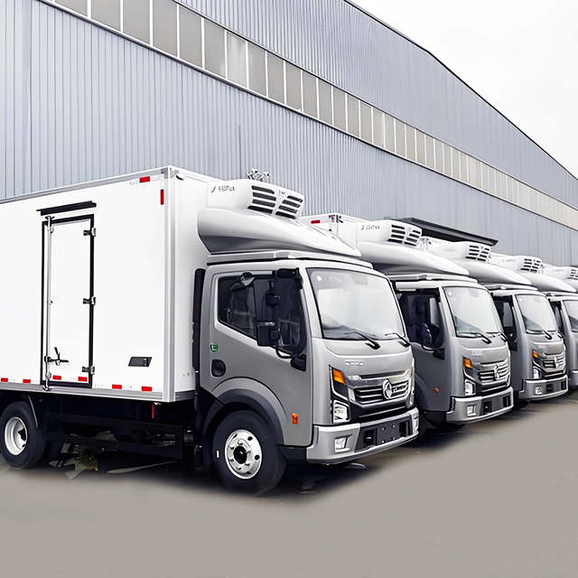 Thermo King Motor Refrigerator Car Ice Cream Freezer Cooling Food Van Refrigerated Truck