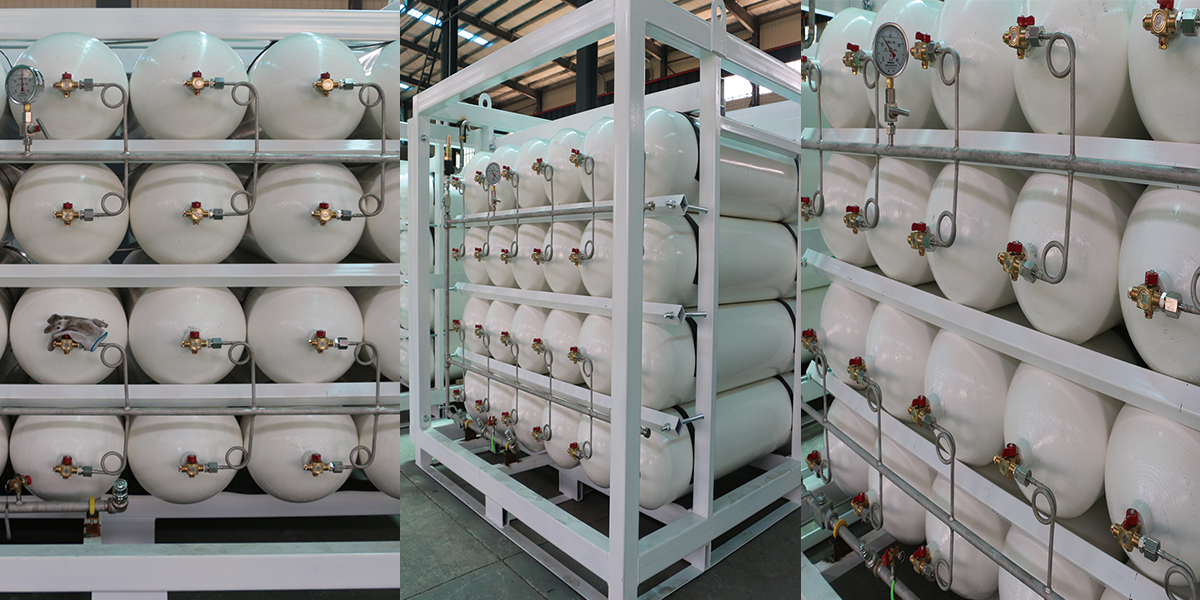 CNG cylinder cascade...