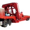 3 Axle Windmill Blade Turbine Hydraulic Flatbed Trailer 