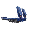 200ton Transport Transformer Compressor Power Energy Flatbed Lowbed Lowboy Hydraulic Modular Truck Semi Trailer