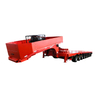 Transport Crane Tow Truck for Industrial Use Hydraulic Gooseneck Lowbed Truck Trailer