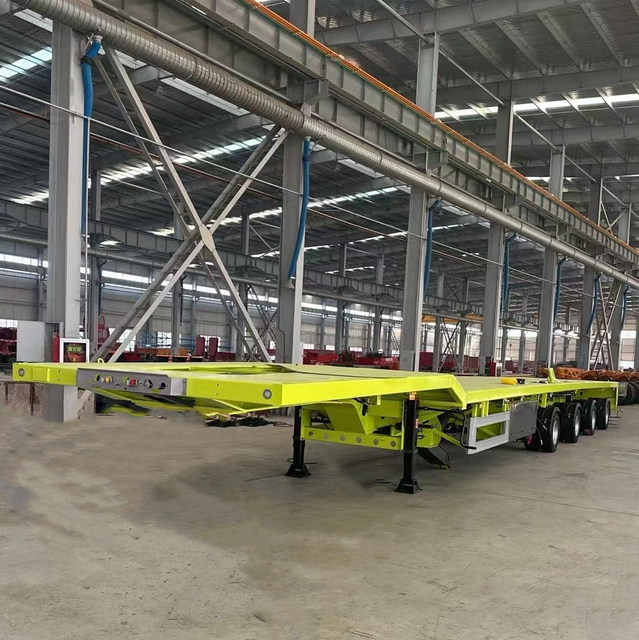 Super Long Length 108 meters Blades Wind Blade Transportation Hydraulic Modular Trailer