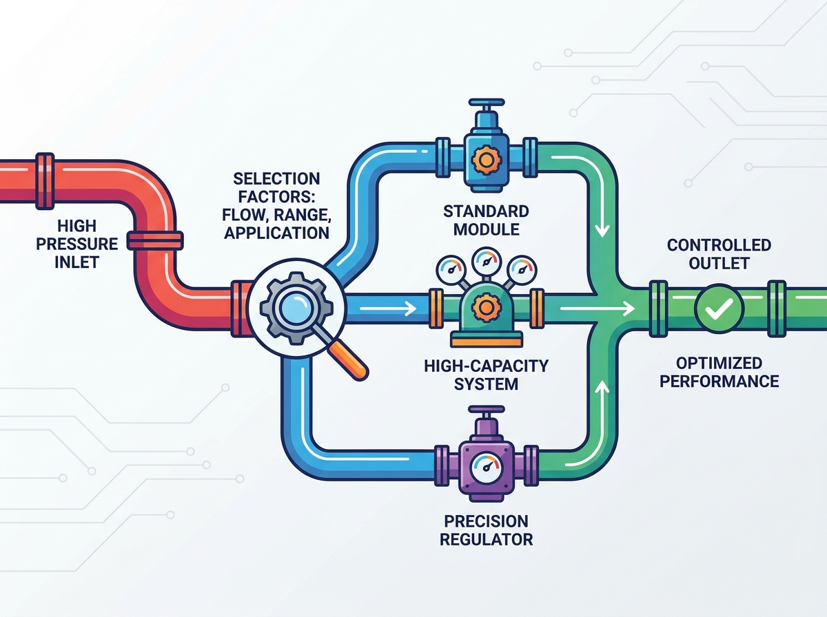 Gas Pressure Reduction Unit installation