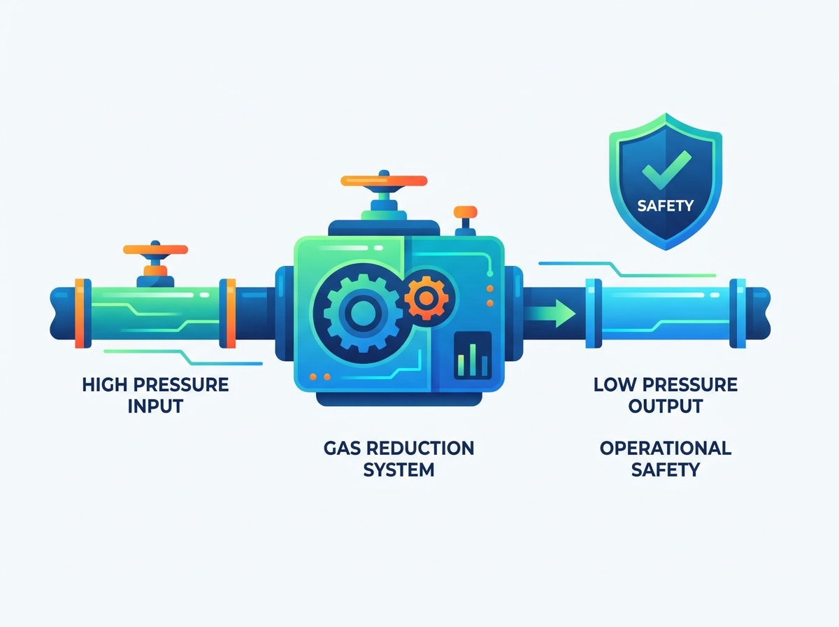 Industrial Gas Reduction System Installation